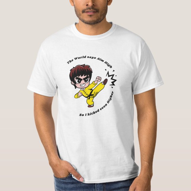 Objetivo: camiseta de alta motivación (Anverso)