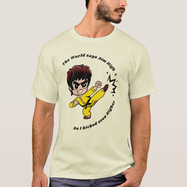 Objetivo Camiseta de alta motivación para hombres (Anverso)
