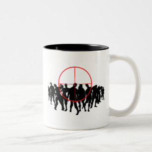 ¡Objetivo para la cabeza! - taza