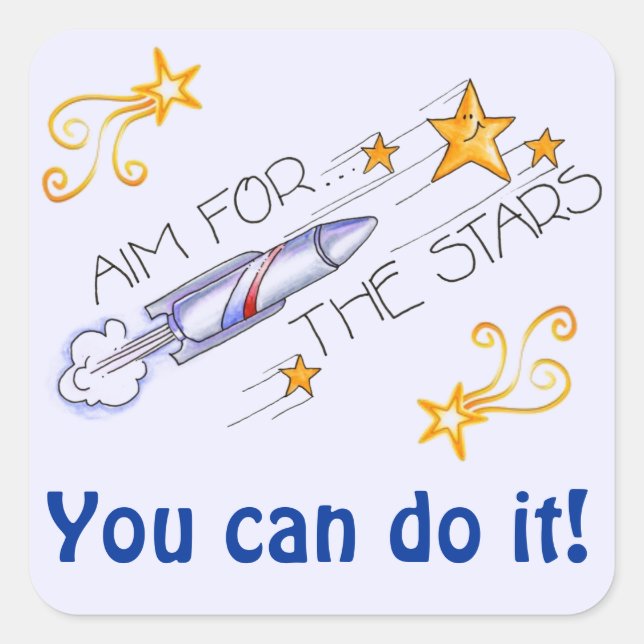 Objetivo para los Pegatinas de las estrellas (Anverso)