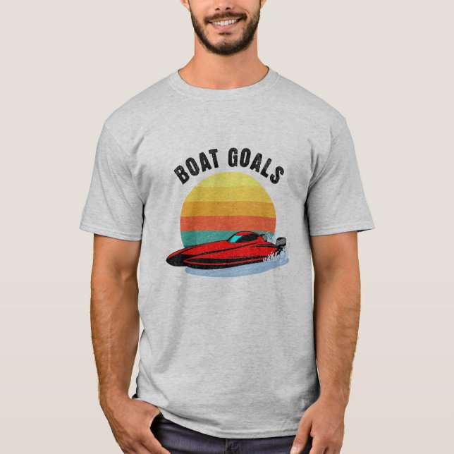 Objetivos de barco V1... Camiseta para barcos al a (Anverso)