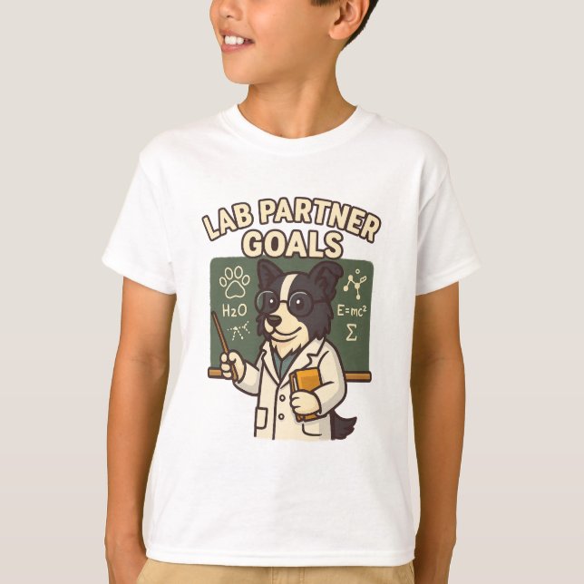 Objetivos de socios de laboratorio - Camiseta de p (Anverso)