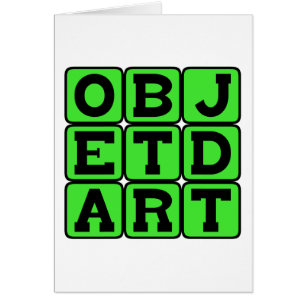 Objeto de arte, objeto de arte