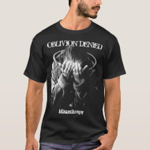 Oblivión de camisetas negada a la misantropía