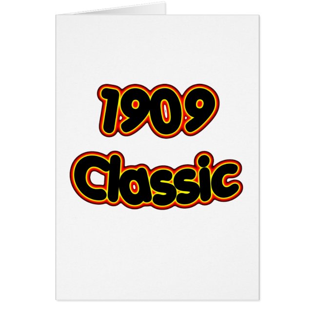 Obra clásica 1909 (Frente)