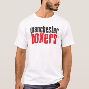 Obra clásica de la camiseta de los boxeadores de