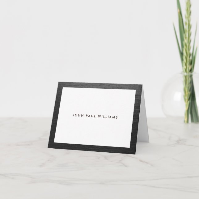 Obra clásica elegante elegante metalizado (Anverso)