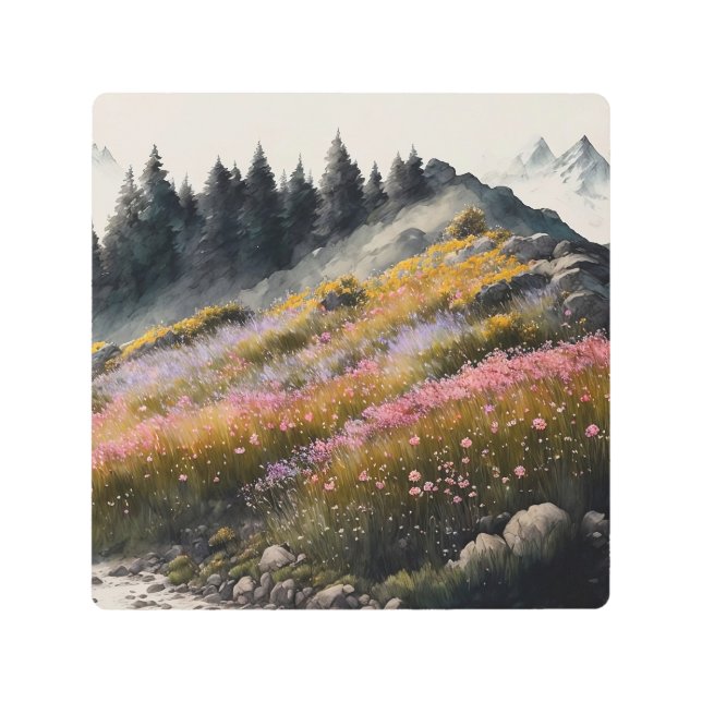 Obra de arte alpino (Anverso)