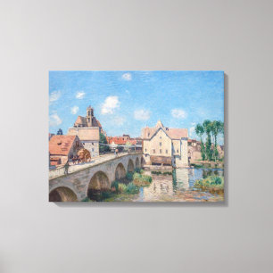 Obra de arte de Alfred Sisley - Le Pont de Moret