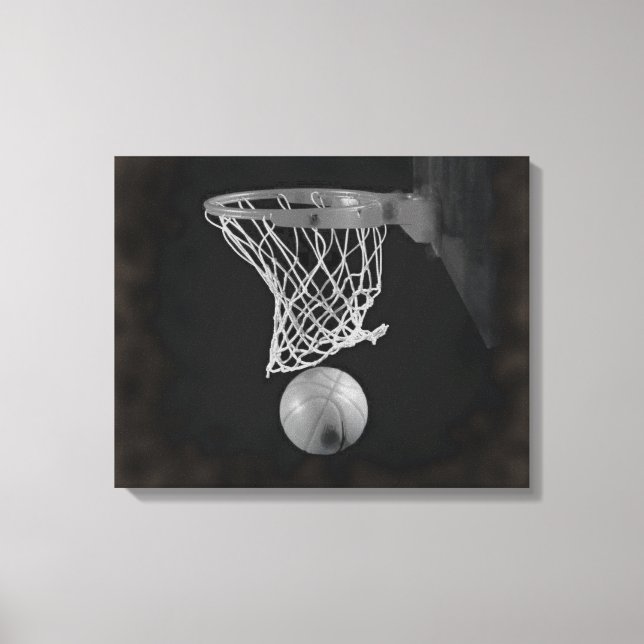 Obra de arte de baloncesto de Sepia (Anverso)