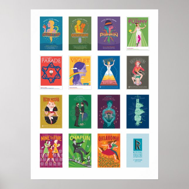 Obra de arte de cinco temporadas de la empresa de  (Frente)