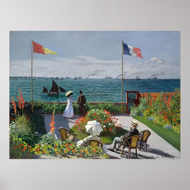 obra de arte de Claude Monet (Frente)