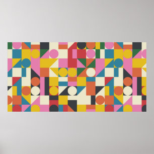 Obra de arte de composición en Bauhaus hecha con a