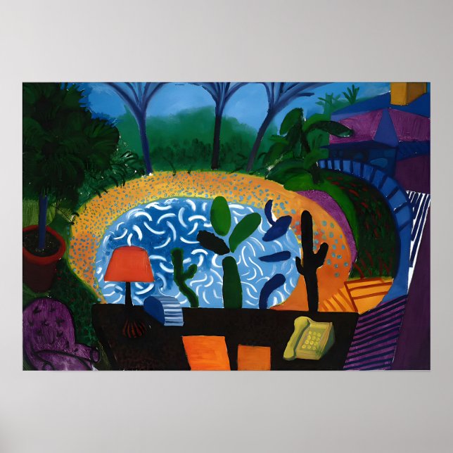 Obra de arte de David Hockney (Frente)