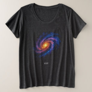 Obra de arte de galaxia - Ilustracion espacial de