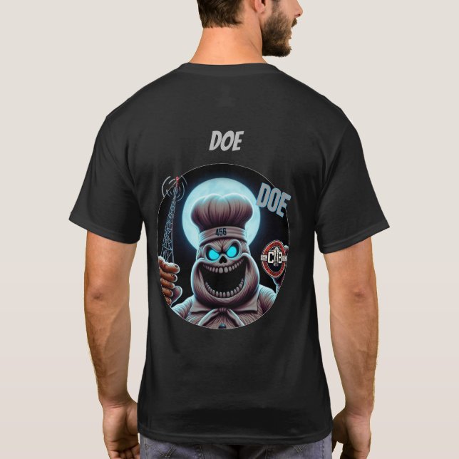 Obra de arte de hacer camisetas (Reverso)