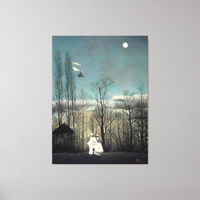 Obra de arte de Henri Rousseau (Anverso)