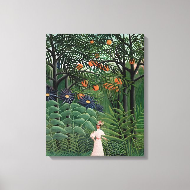 Obra de arte de Henri Rousseau (Anverso)
