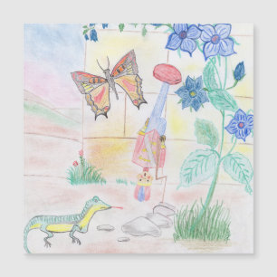 Obra de arte de niños personalizados, juguete de d