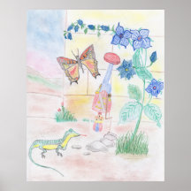 Obra de arte de niños personalizados, juguete de d