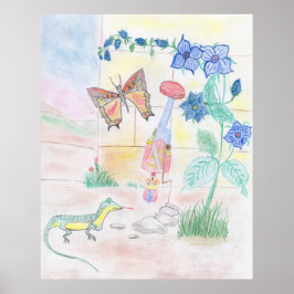 Obra de arte de niños personalizados, juguete de d