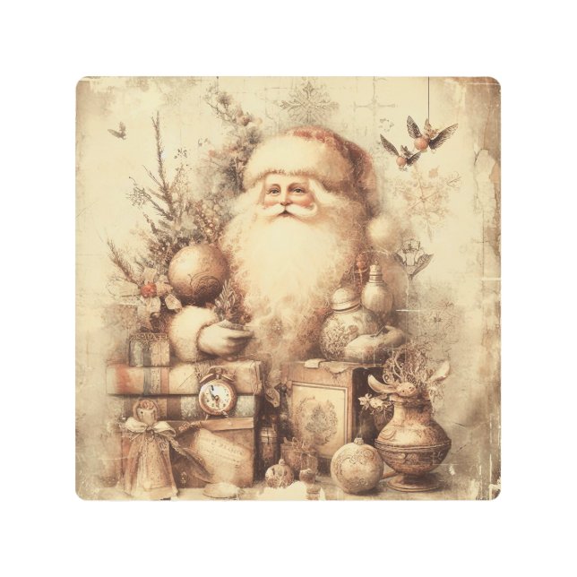 Obra de arte de Santa Vieja. Arte de tono sepia (Anverso)