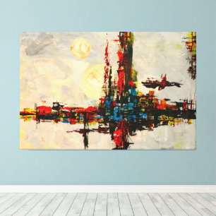 Obra de arte de sueño abstracto