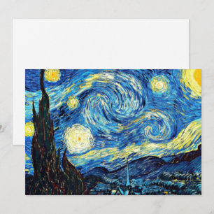 Obra de arte de Van Gogh, Noche estrellada,