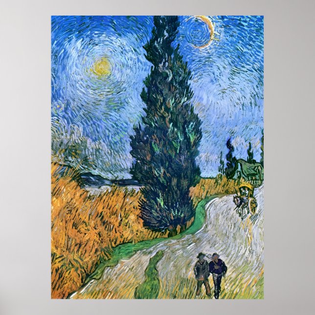 obra de arte de Vincent Van Gogh (Frente)