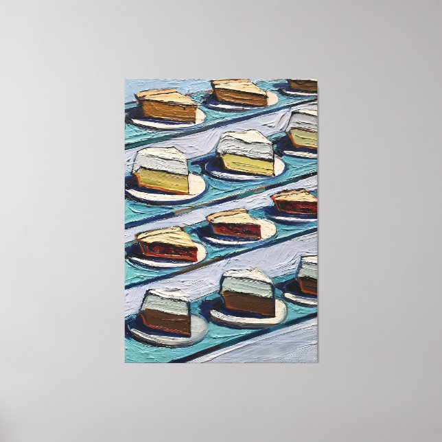 Obra de arte de Wayne Thiebaud (Anverso)