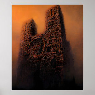 Obra de arte de Zdzislaw Beksinski