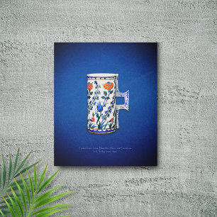 Obra de arte del Viejo Tánkard Floral del siglo XV