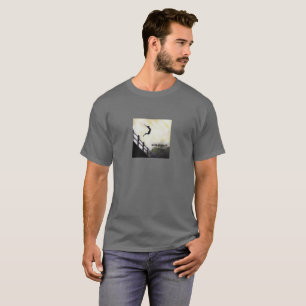 Obra de arte "El mundo desaparece" en camiseta