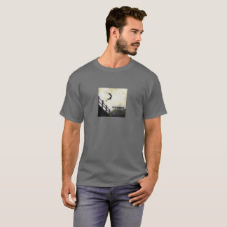 Obra de arte "El mundo desaparece" en camiseta