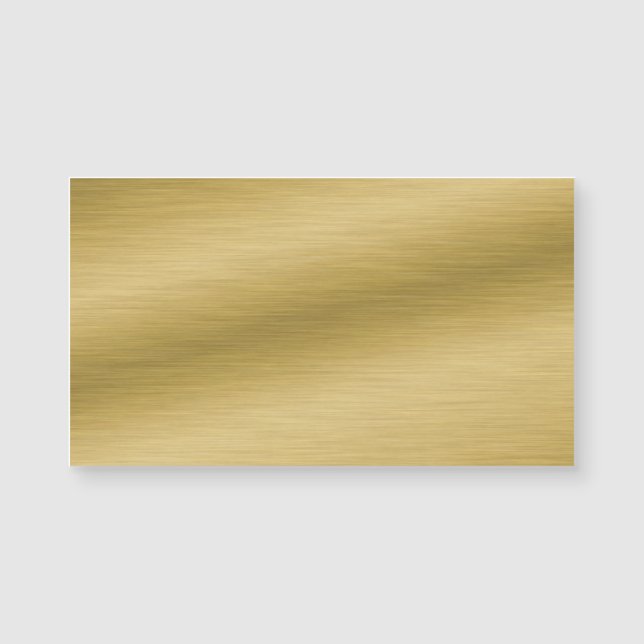 Obra de arte elegante de oro falso cepillado (Anverso)