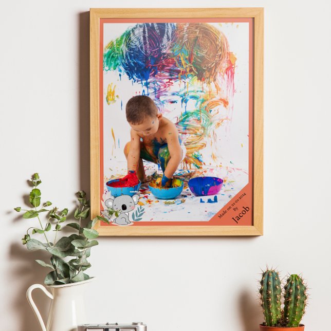 Obra de arte infantil personalizada (Subido por el creador)