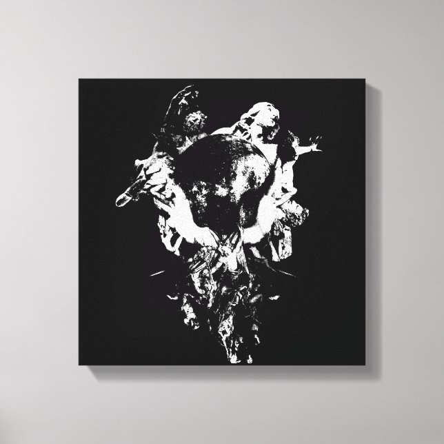 Obra de arte original #3 Blanco y negro (Anverso)
