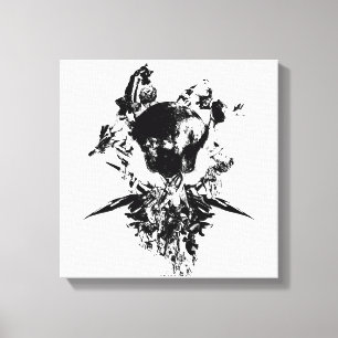 Obra de arte original #3 Blanco y negro