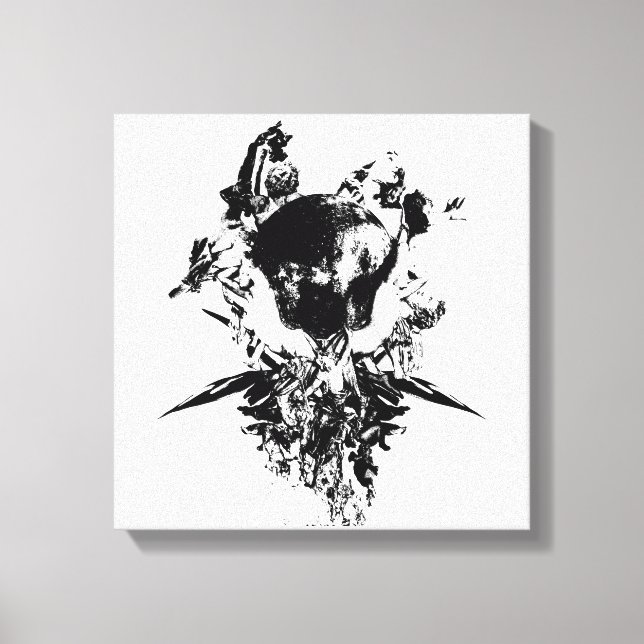 Obra de arte original #3 Blanco y negro (Anverso)