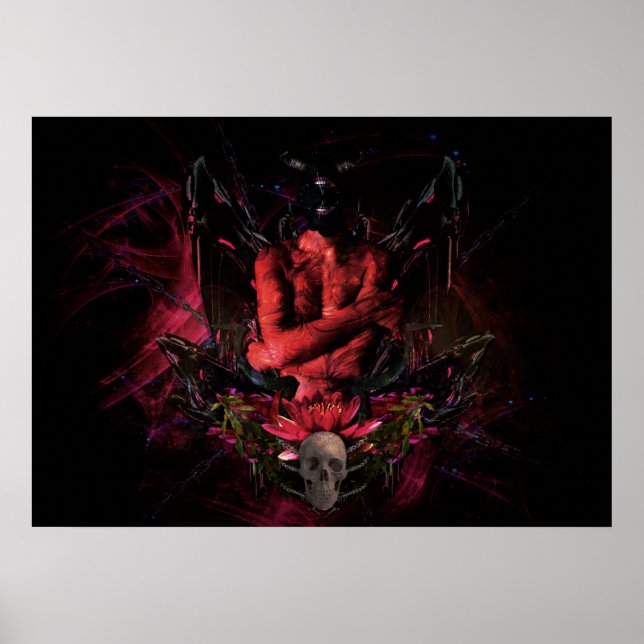 Obra de arte original #4 "diablo" (Frente)