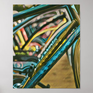 Obra de arte para bicicletas