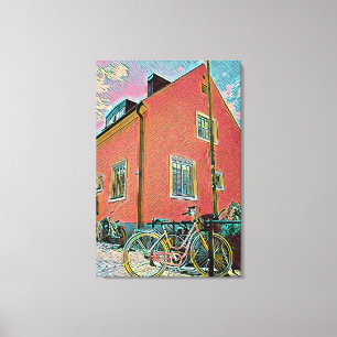 Obra de arte para ciclismo retro