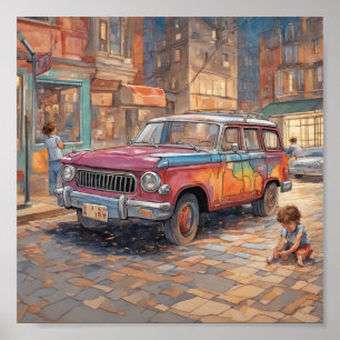 Obra de arte para coches