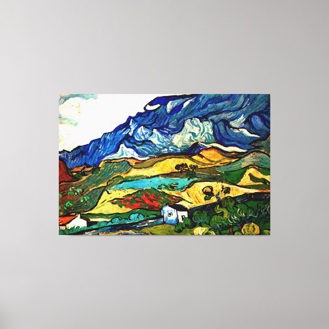 Obra de arte Vincent van Gogh, Les Alpilles (Anverso)