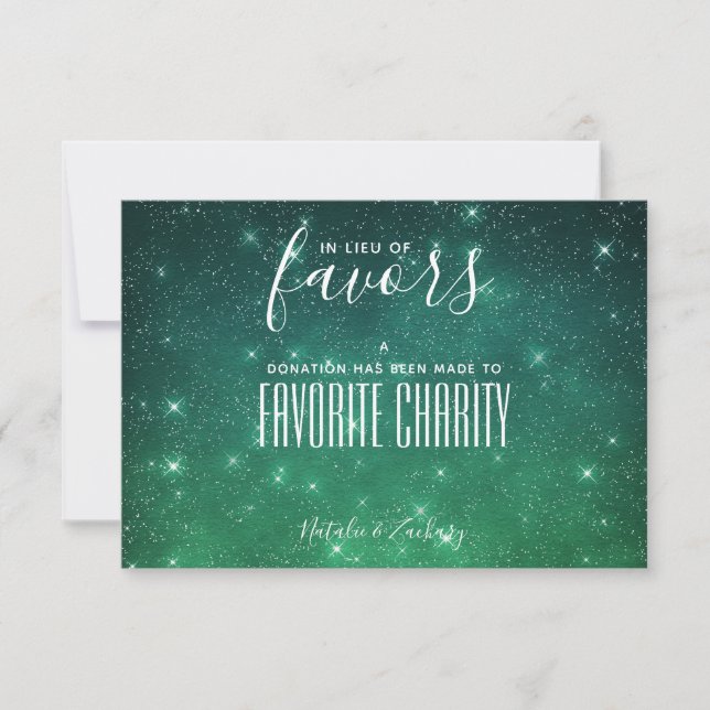 Obra de caridad nocturna estrellada en lugar de Bo (Anverso)