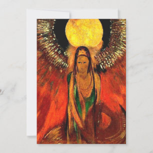 Obra de Odilon Redon, La llama,