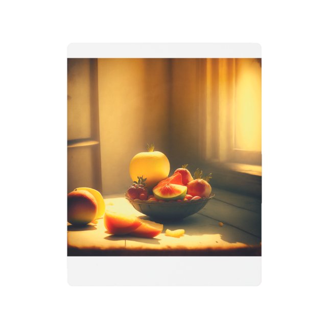 Obra única y propia, pintura frutal y arte mural (Anverso)