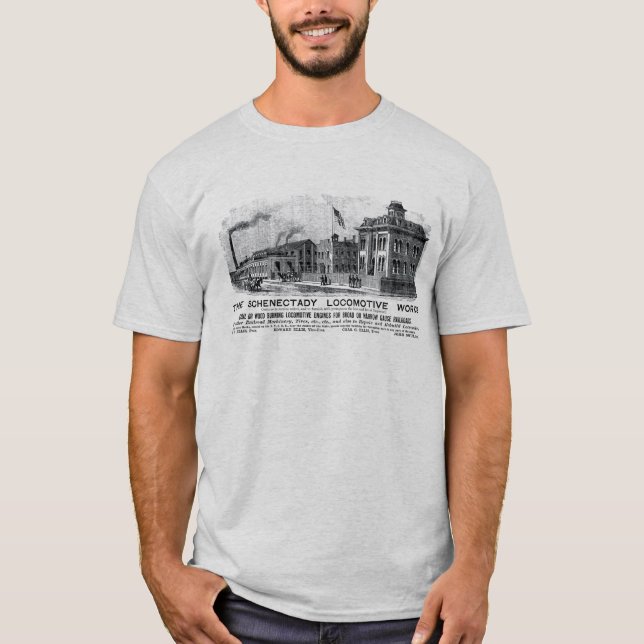 Obras Alco-Schenectady Locomotoras, Camiseta 1870 (Anverso)