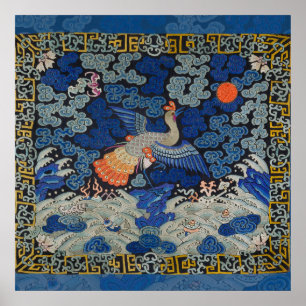 Obras de arte de aves obras de arte de bordado chi