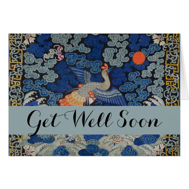 Obras de arte de aves obras de arte de bordado chi (Anverso (Horizontal))